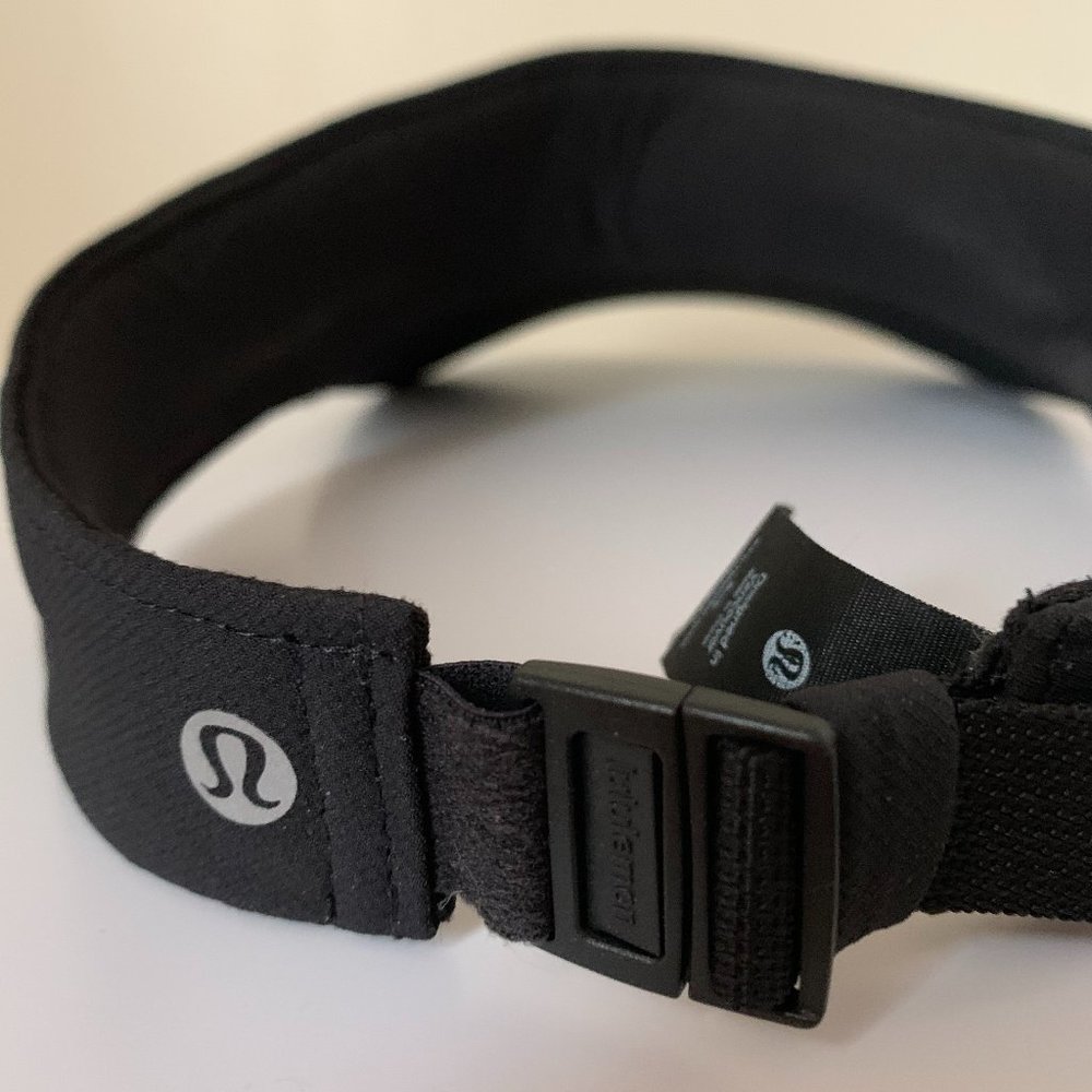 Lululemon Adjustable Black Visor